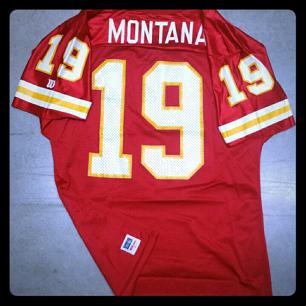 Vintage NFL Kansas City Chiefs Joe Montana Jersey